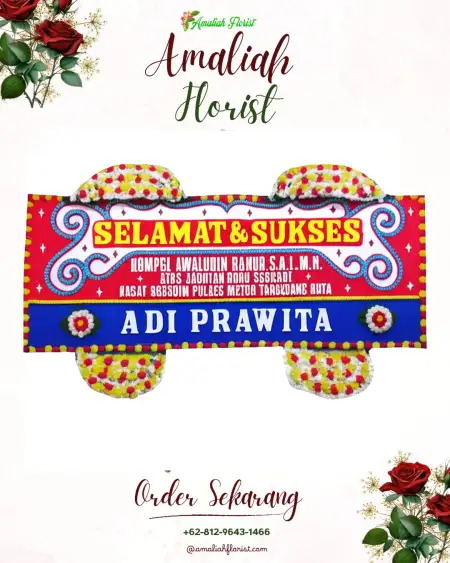Papan Bunga Ucapan Selamat Cadasngampar